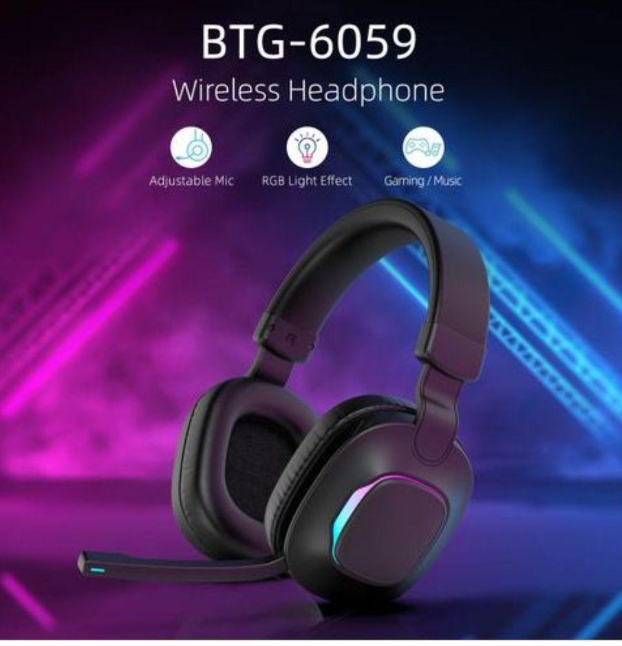 AURICULARES,DIADEMA GAMER INALAMBRICA